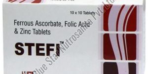 Ferrous Ascorbate Folic Acid & Zinc Tablets