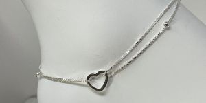 Designer Silver Anklets