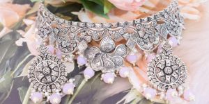 Sterling Silver Necklace Set