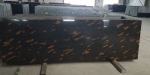 Fish Brown Granite Slab