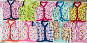 Front Open Half Sleeve Baby Top