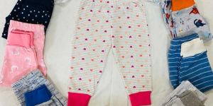 Printed Baby Leggings with Rib