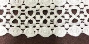 White Designer Embroidered Lace
