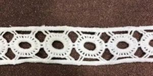 White Fancy Embroidered Lace