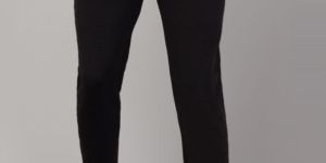 4 Way Black Mens Track Pants