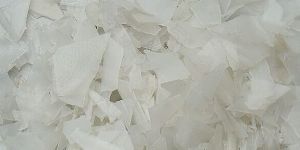 Milky White Crushed Pet Bottle Scrap
