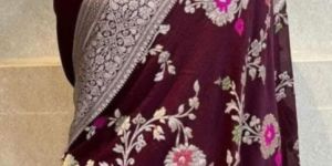 Banarsi Semi Georgette Saree