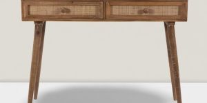 Cane 2 Drawer Console Table