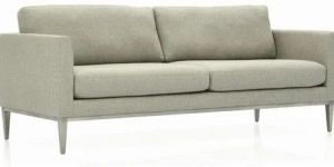 Fabric Taupe 3 Seater Sofa