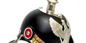 German Prussian Cuirassier Pickelhaube - Black Helmet Soldier