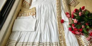 Embroidered Ladies Gowns