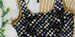 Sequence Embroidery Blouse