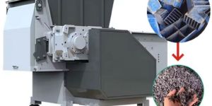 Single Shaft Plastic Battery Box Shredder