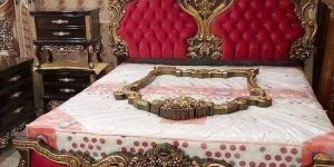 Antique King Size Wooden Bed