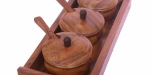 Wooden Spice Box