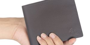 KARA Brown Men's Wallet Bifold Genuine Leather