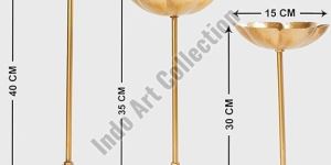 Gold Taj Stand Set of 3