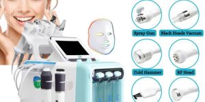 Hydrogen Oxygen Bubble 9 in 1 Hydra Facial Machine