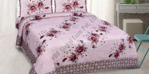Floral Printed Bedsheet