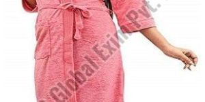 Ladies Cotton Bathrobe