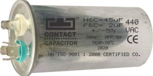 45+2 MFD Oil Filled Air Conditioner Capacitors