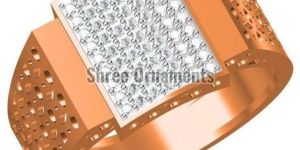 SJGR-2372 Mens Gold Ring