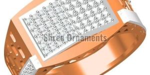 SJGR-2374 Mens Gold Ring