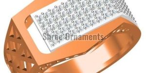 SJGR-2376 Mens Gold Ring