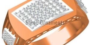 SJGR-2389 Mens Gold Ring