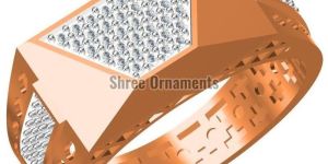 SJGR-2390 Mens Gold Ring