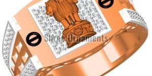 SJGR-2396 Mens Gold Ring