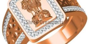 SJGR-2403 Mens Gold Ring