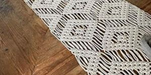 Fancy Macrame Table Runner