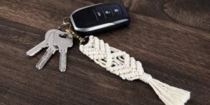 Mini Macrame Keychain