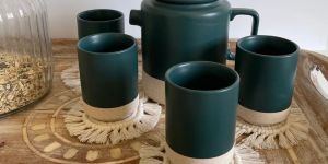 Round Macrame Tea Coaster