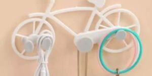 Plastic Cycle Shape Key Holder