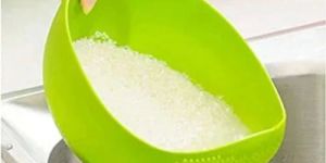 Plastic Rice Strainer Bowl