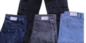 Ladies Wide Leg Denim Jeans