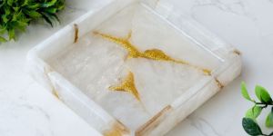 Clear Quartz Big Utility Tray