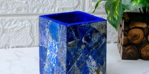 Lapis Lazuli Pen Holder