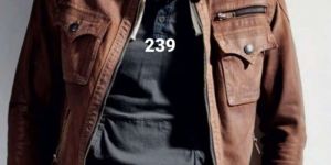 Casual Wear Mens Leather Jacket