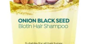 All Hairz Onion Black Seed Biotin Hair Shampoo
