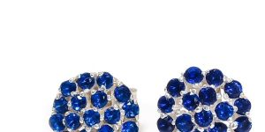 Blue Sapphire Gemstone Earrings