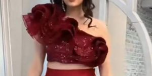 Party Wear Top Skirt Set