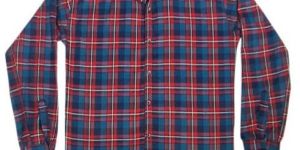 Mens Check Khadi Shirt