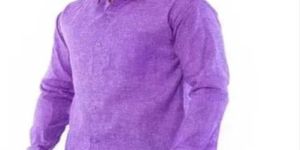 Mens Full Sleeve Khadi Shirt