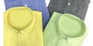 Mens Plain Khadi Shirt