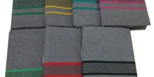 Mens Striped Khadi Cotton Lungi