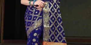 Ladies Banarasi Cotton Silk Sarees