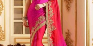 Ladies Designer Georgette Saree